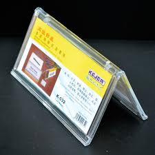 Plastic Name Plate Stand
